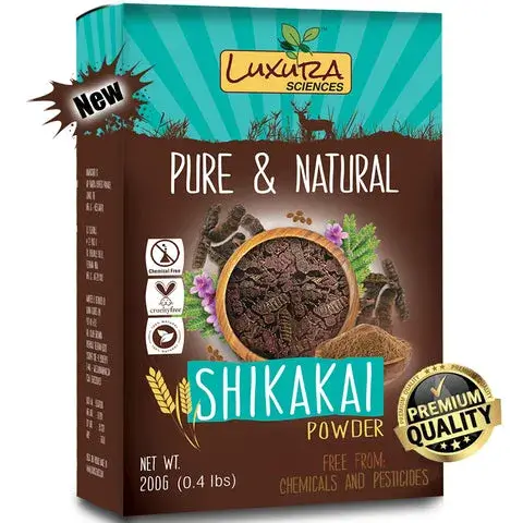 Top 10 Shikakai Powder Brands in India 2025 5 Luxura_Sciences_Shikakai_Powder
