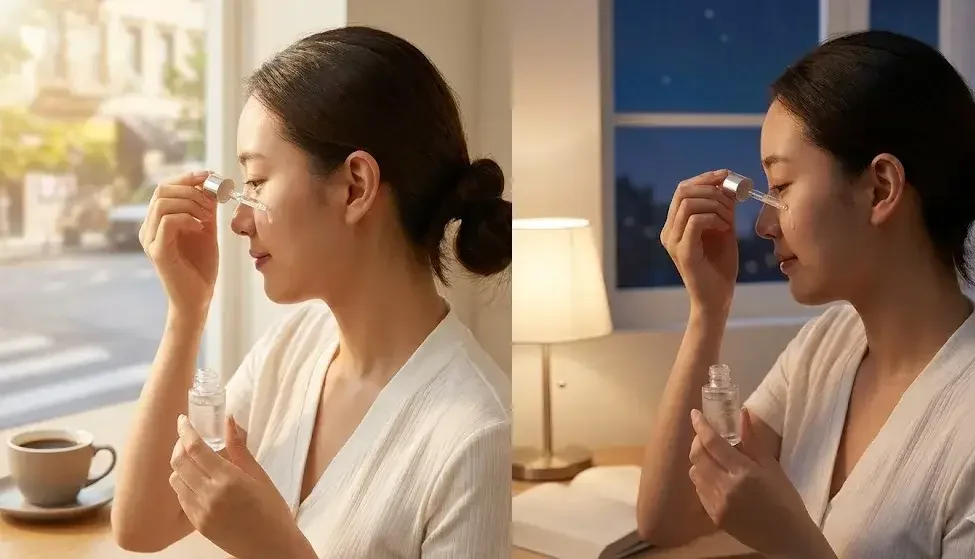 Day vs. Night Application So, when is the best time to use your salicylic acid serum