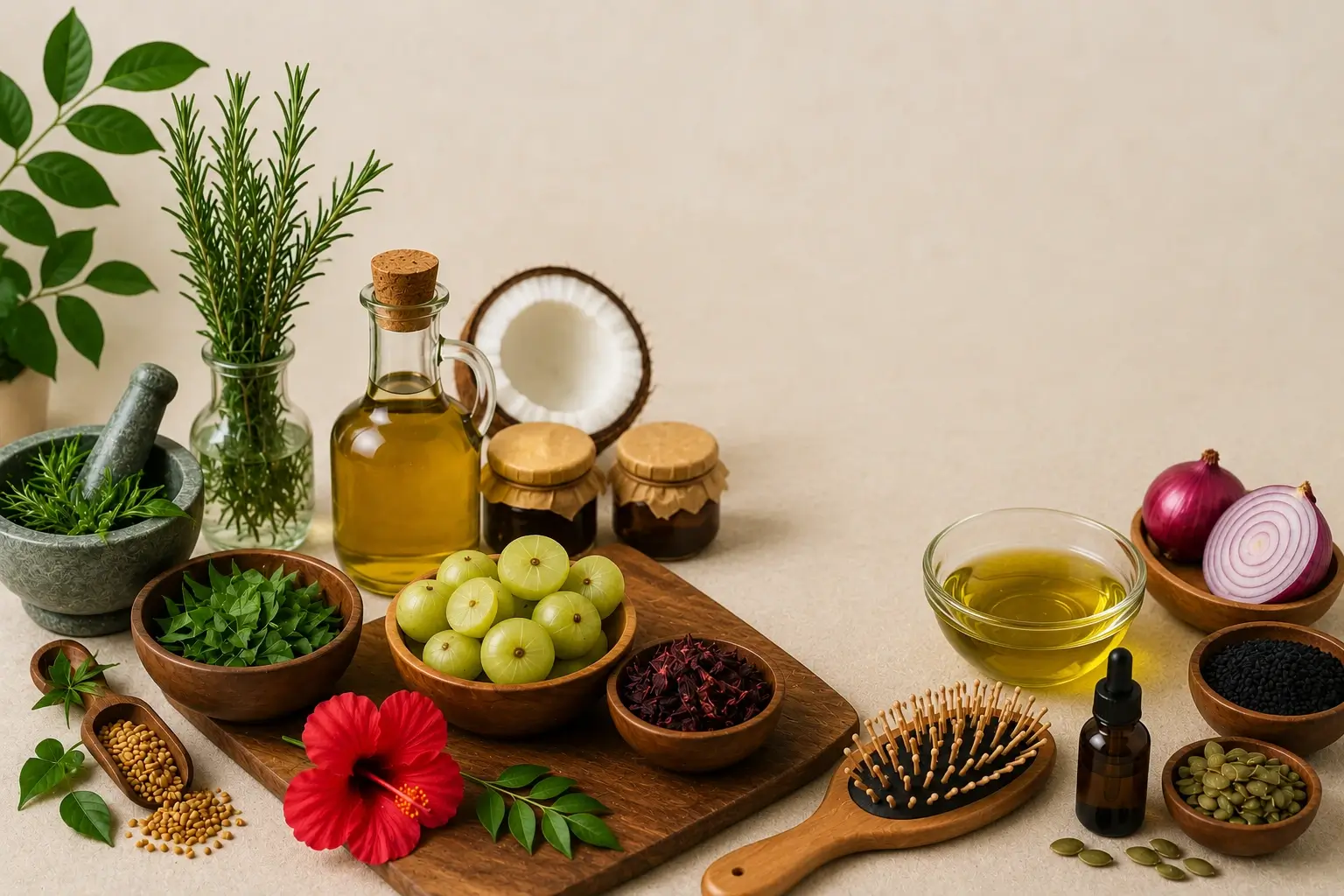 Natural Remedies for Hair Fall