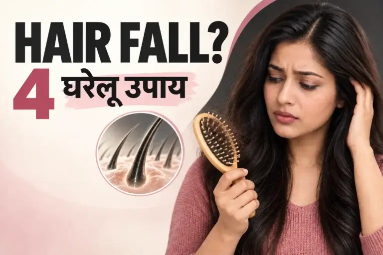 बाल झड़ना रोकने के 4 घरेलू उपाय | Hair Fall Remedies